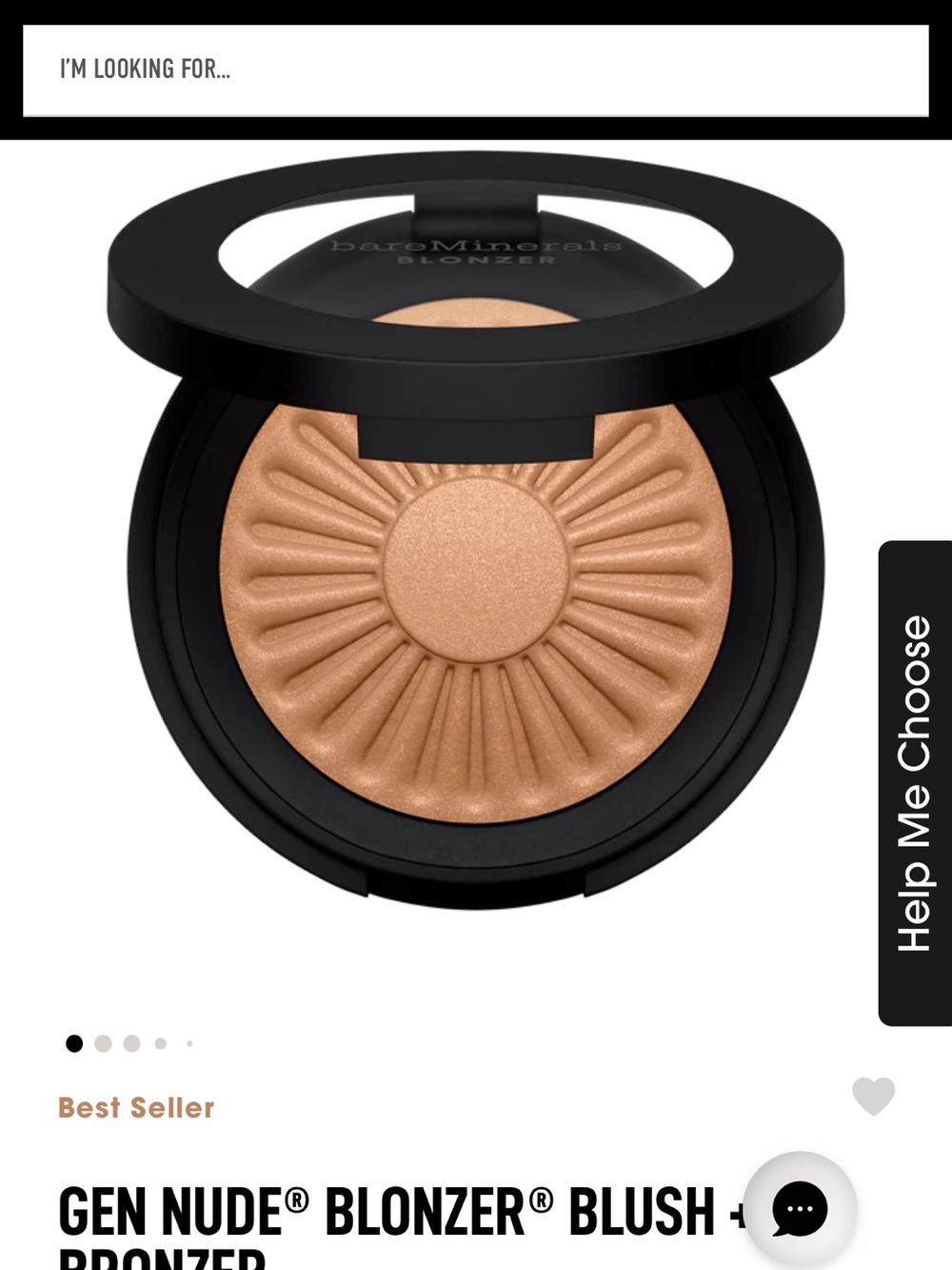 bareMinerals Gen Nude Bronzer in Kids of Spice